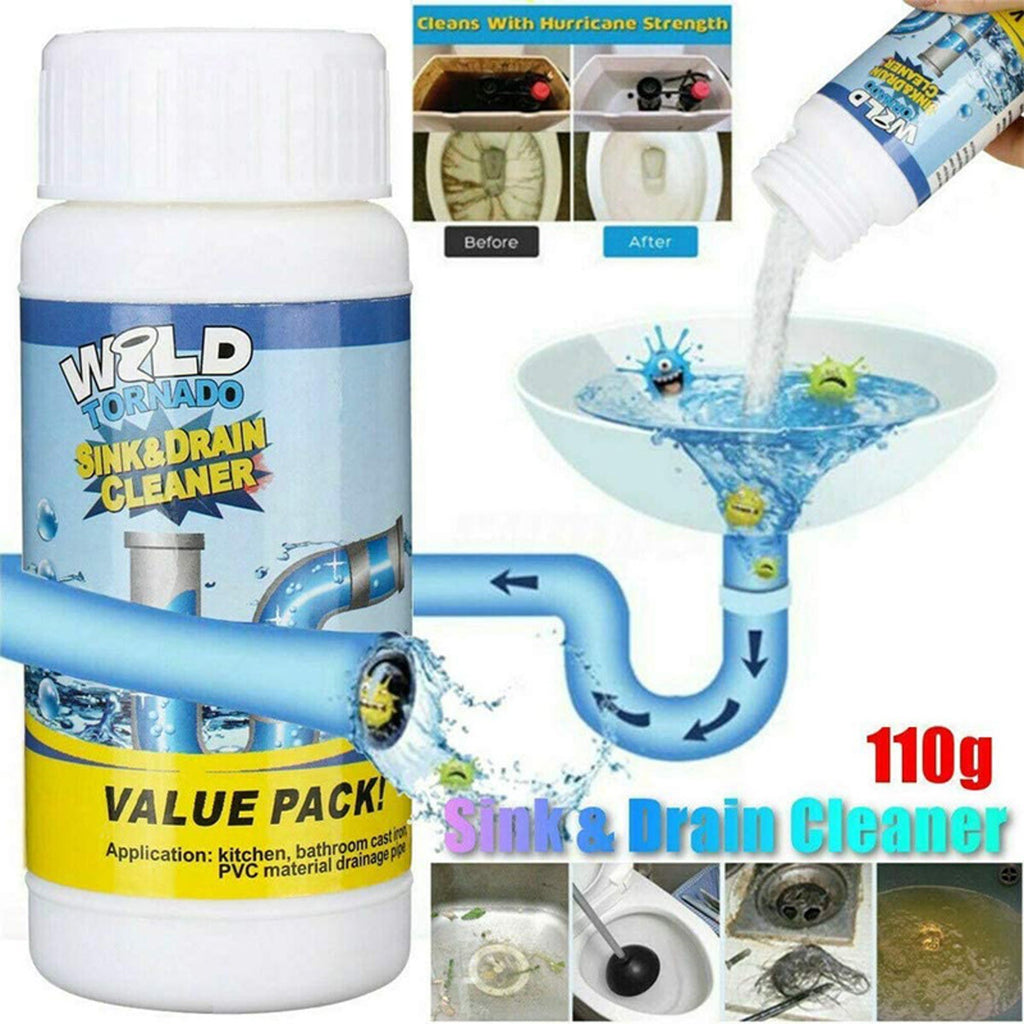 Sink & Drain Blockage Cleaning Powder (Pack of 3)