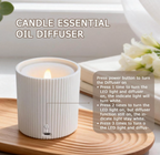 LED Flameless Candle Aromatherapy Diffuser