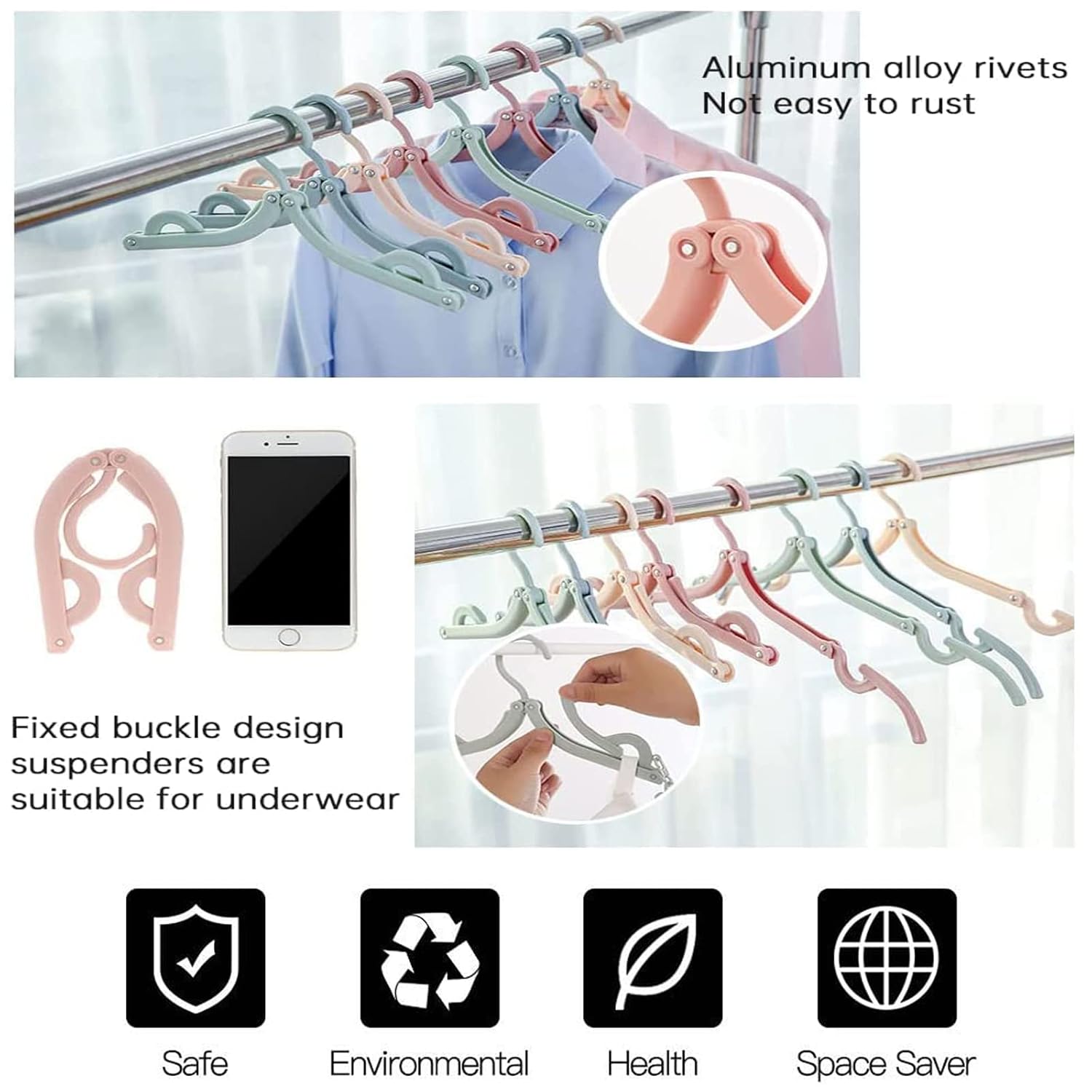 Foldable Dry Clothes Rack Hanger