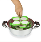 Food Grade Silicone Idli liners (Pack of 4)