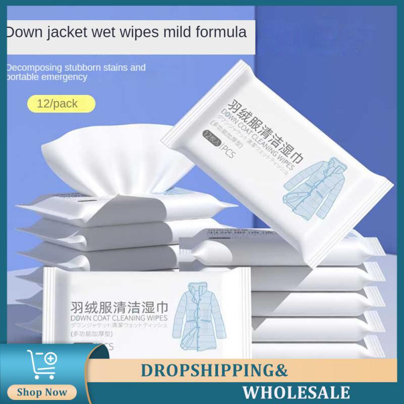 Coat Cleaning Wipes (Pack Of 12)