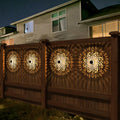 LED Solar Hollow Wall Light