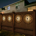 LED Solar Hollow Wall Light