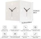 Double Sided LED Wall Clock
