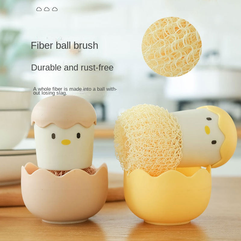 Chicken Pot Washing Brush