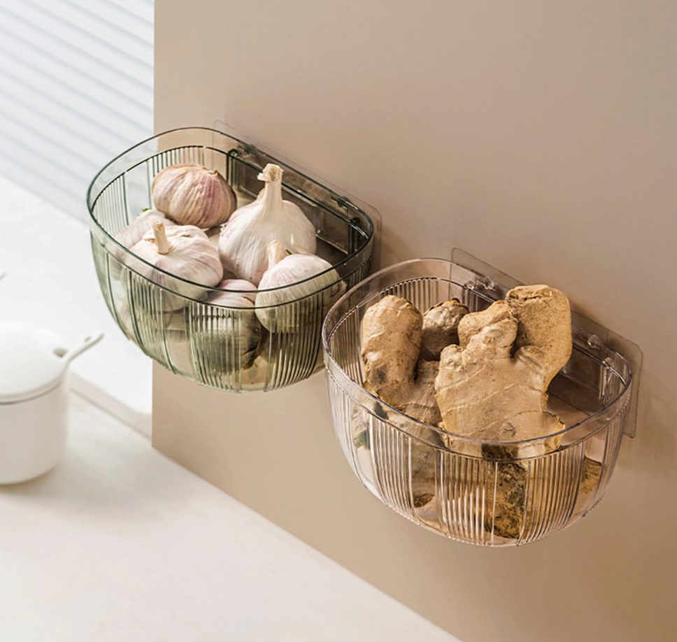 Multifunctional Wall Mounted Storage Basket