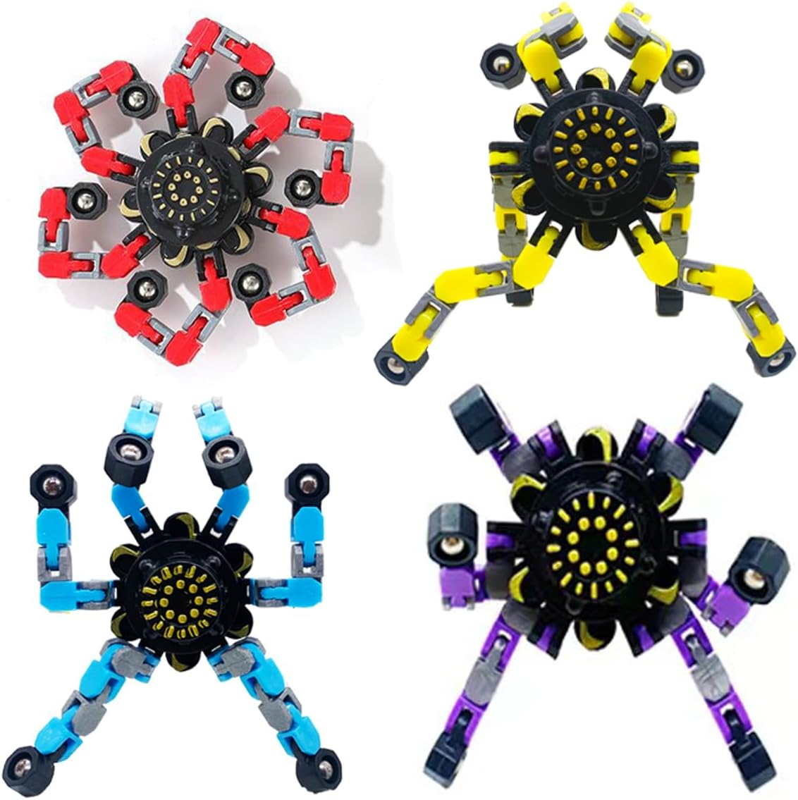 Transformable Fingertip Gyro Spinner