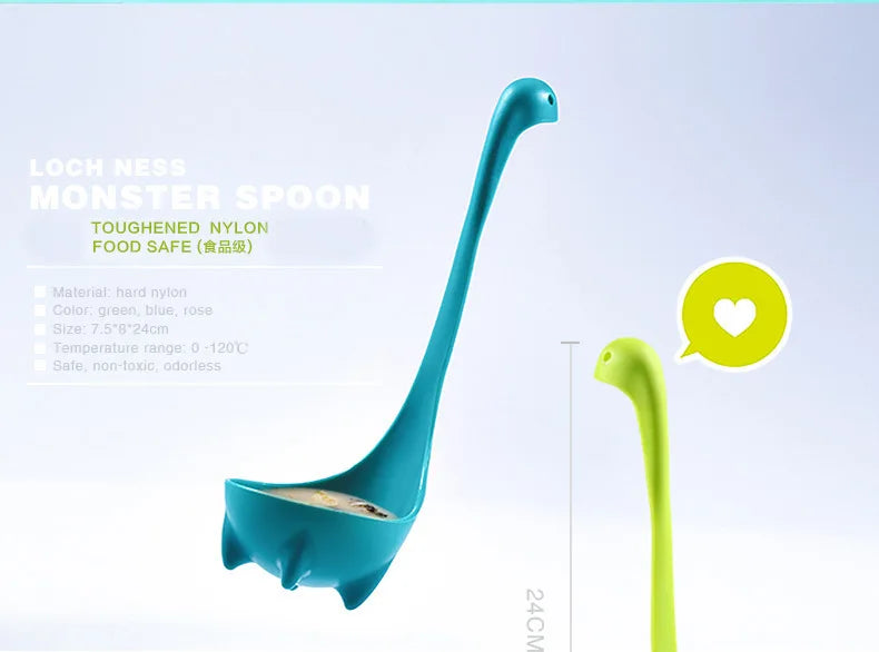 Heat Resistant Loch Ness Design Ladle