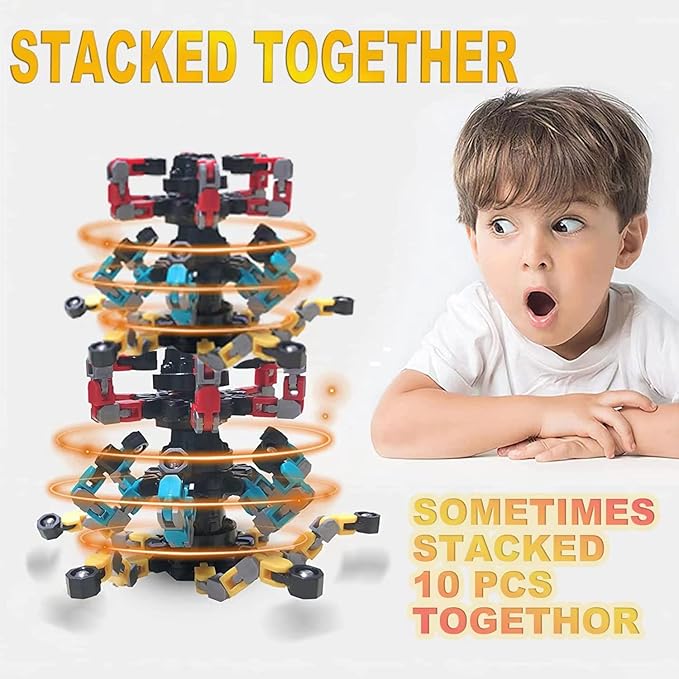 Transformable Fingertip Gyro Spinner