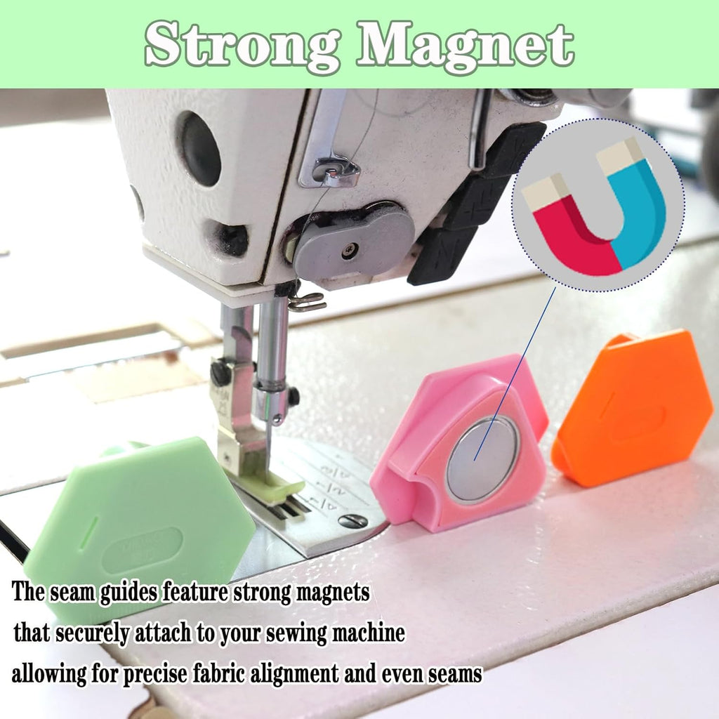 Magnetic Seam Guide for Sewing Machine