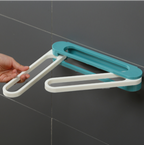 Wall-Mounted Slipper Storage Folding Shelf