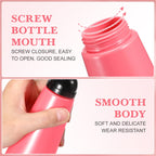 Hair Shampoo And Lotion Applicator Bottle With Comb