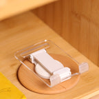 Folding Desktop Mobile Phone Holder with 360° Rotating Base