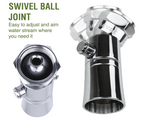 Water Saving Showerhead With Push Button Flow Control