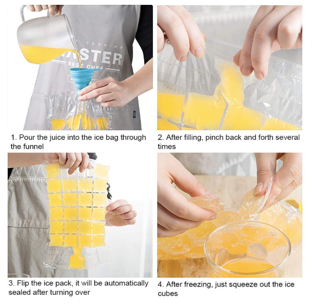Disposable Ice Cube Packaging Bag