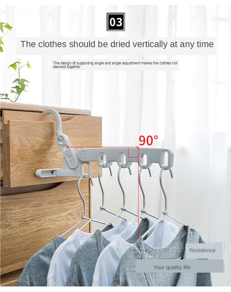Five-Hole Folding Hanger