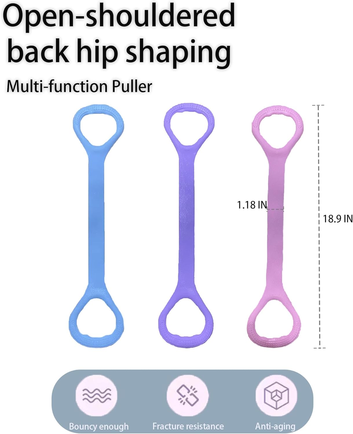 Silicone Dual-Grip Resistance Band