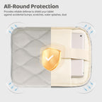 Quilted Soft Organizer with Tablet Storage