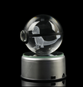 Pokemon Glass Crystal Pokeball