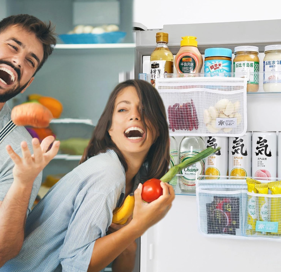 Refrigerator Storage Mesh Bag