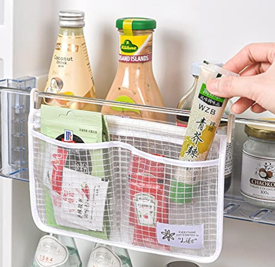 Refrigerator Storage Mesh Bag