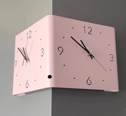 Double Sided LED Wall Clock