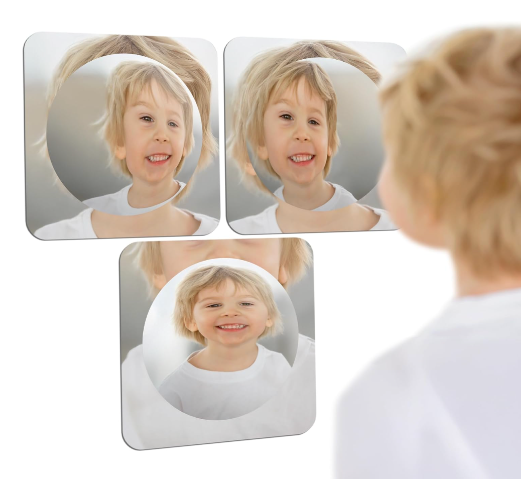 Interactive Acrylic Bubble Wall Mirror