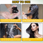 3- IN 1 Instant Black Herbal Hair Dye Shampoo (100 ml)